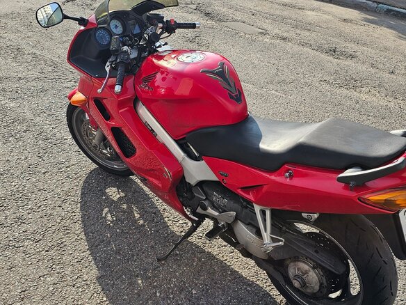 2001 Honda VFR 800, красный, 380000 рублей - вид 7