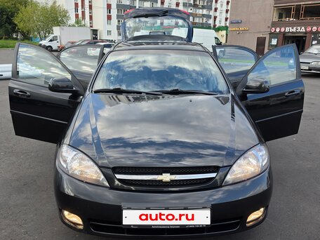 2012 Chevrolet Lacetti I, чёрный, 630000 рублей, вид 3