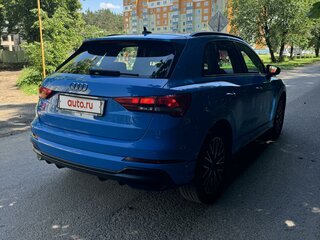 2019 Audi Q3 35 TFSI II (F3), голубой, 3150000 рублей, вид 3