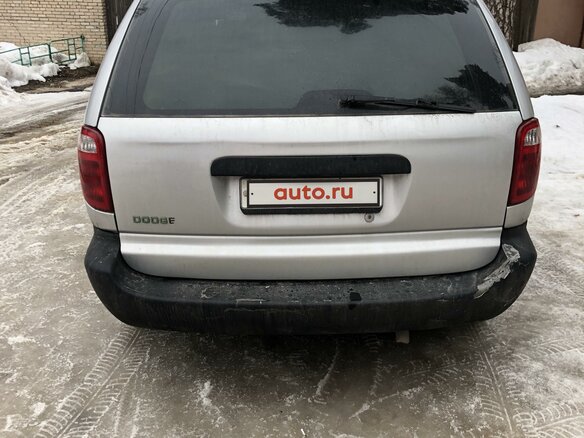 2001 Dodge Caravan 3-speed IV, серебристый - вид 2