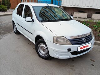2013 Renault Logan I Рестайлинг, белый, 299000 рублей, вид 2