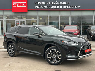 2021 Lexus RX 350L IV Рестайлинг, чёрный, 5970000 рублей, вид 3