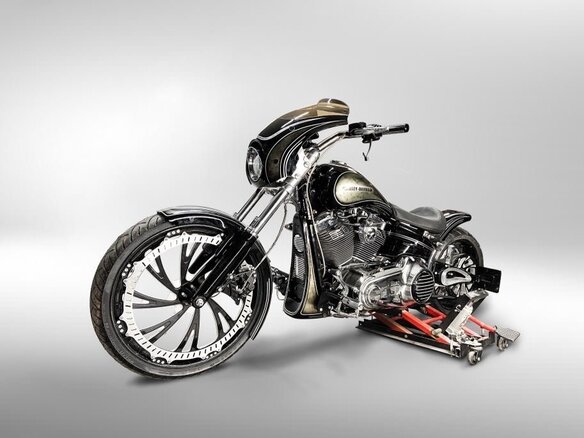 2014 Harley-Davidson Breakout, чёрный, 3500000 рублей - вид 28