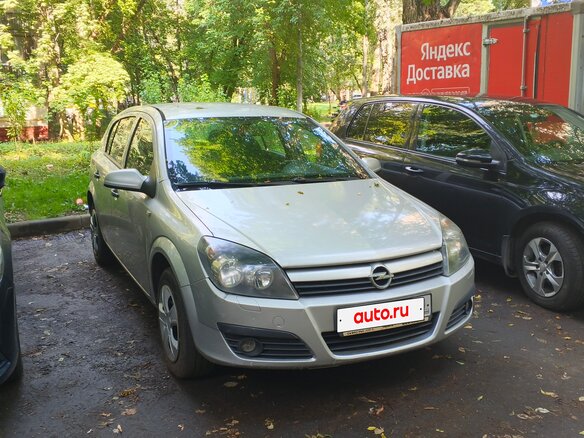 2004 Opel Astra H, серый - вид 3