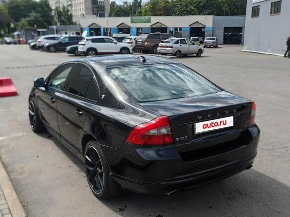 2008 Volvo S80 II, чёрный - вид 3
