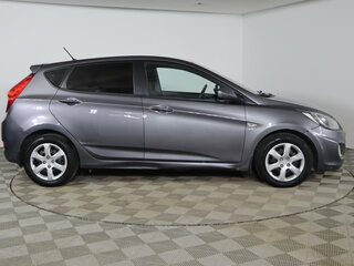 2012 Hyundai Solaris I, серый, 699990 рублей, вид 4