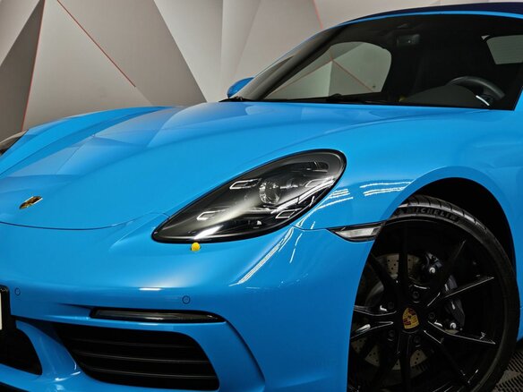 2020 Porsche Boxster IV 718 (982), синий - вид 9
