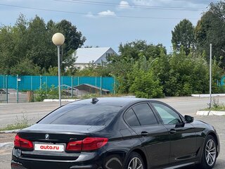 2017 BMW 5 серии 520d xDrive VII (G30/G31/G38), чёрный, 3200000 рублей, вид 5