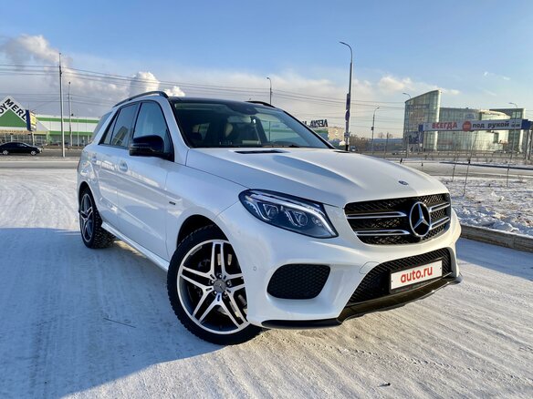 2016 Mercedes-Benz GLE AMG 43 AMG I (W166), белый - вид 1