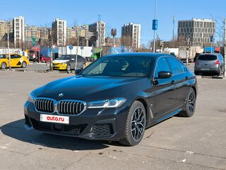 2021 BMW 5 серии 530e VII (G30/G31/G38) Рестайлинг, синий, 5300000 рублей, вид 2