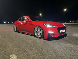 2012 Hyundai Genesis Coupe I Рестайлинг, красный, 2800000 рублей, вид 4