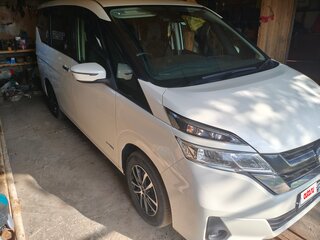 2019 Nissan Serena S-Hybrid V (C27) Рестайлинг, белый, 1830000 рублей, вид 3