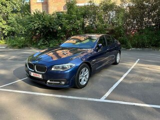 2016 BMW 5 серии 520d VI (F10/F11/F07) Рестайлинг, синий, 4000000 рублей, вид 4
