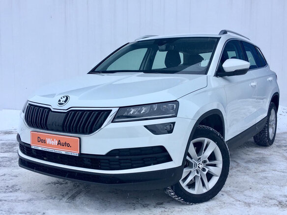 2020 Skoda Karoq I, белый