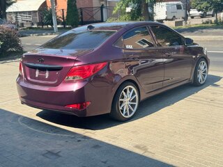 2011 Hyundai Solaris I, фиолетовый, 585000 рублей, вид 5