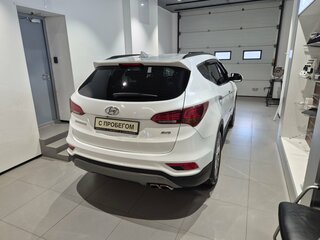 2018 Hyundai Santa Fe III Рестайлинг, белый, 2019000 рублей, вид 4