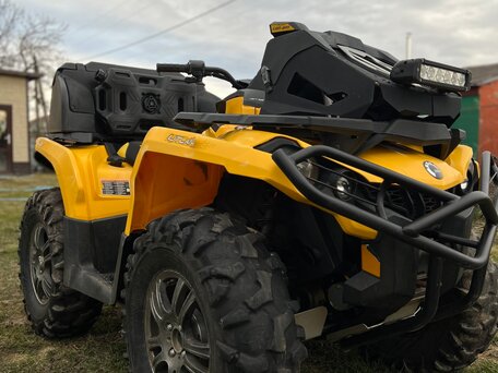 2013 BRP Can-Am Outlander 500, жёлтый, 790000 рублей, вид 2