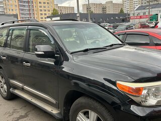 2012 Toyota Land Cruiser 200 Series Рестайлинг 1, чёрный, 3300000 рублей, вид 4
