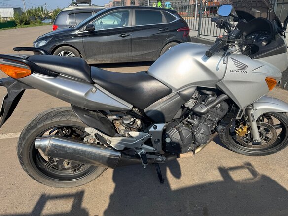 2004 Honda CBF 600, серебристый, 449000 рублей - вид 6