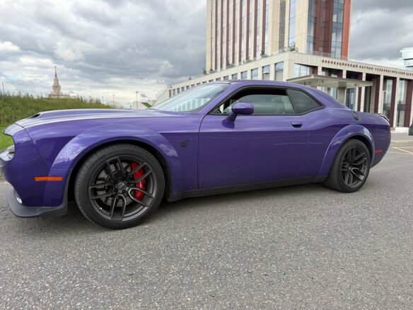 2019 Dodge Challenger SRT Hellcat Widebody III Рестайлинг 2, фиолетовый, 9000000 рублей - вид 11
