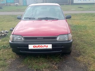 1991 Toyota Starlet IV (P80), красный, 200000 рублей, вид 1