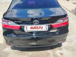 2017 Toyota Camry VII (XV50) Рестайлинг 2, чёрный, 2299000 рублей, вид 5