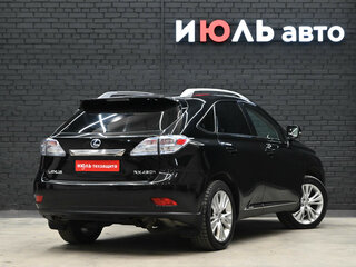 2010 Lexus RX 450h III, чёрный, 2600000 рублей, вид 5