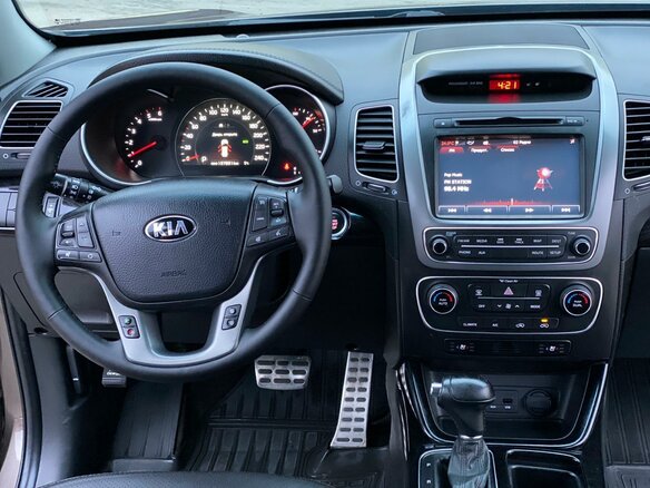 2014 Kia Sorento II Рестайлинг, коричневый - вид 12
