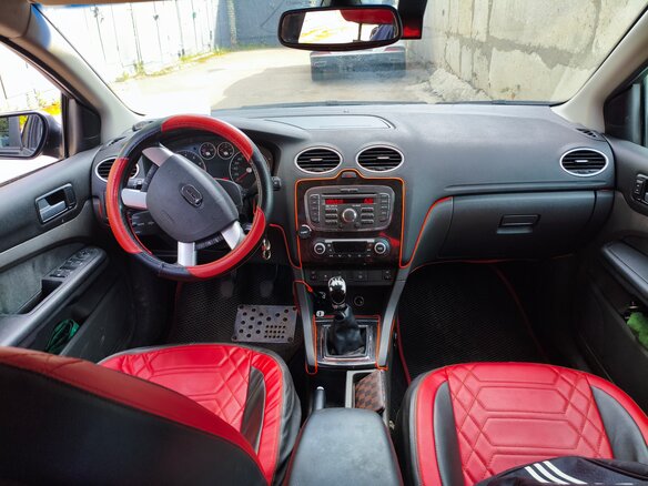 2007 Ford Focus II, чёрный - вид 13