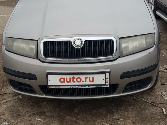 2007 Skoda Fabia I Рестайлинг, серый - вид 1