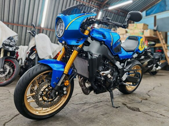 2021 Yamaha XSR900, синий, 1160000 рублей - вид 1