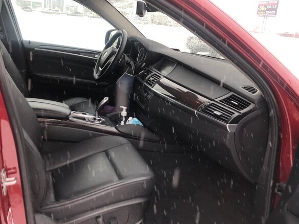 2010 BMW X6 35i 6-speed I (E71), красный - вид 11