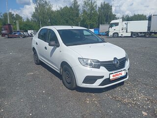 2019 Renault Logan II Рестайлинг, белый, 874000 рублей, вид 2