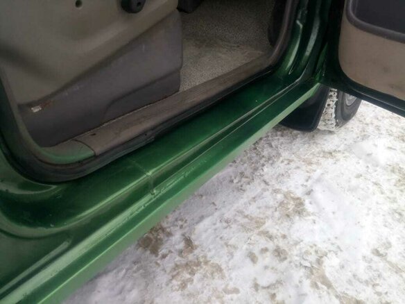 1993 Dodge Caravan Grand II, зелёный - вид 6