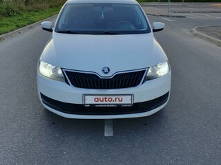 2017 Skoda Rapid I Рестайлинг, белый, 1250000 рублей, вид 1