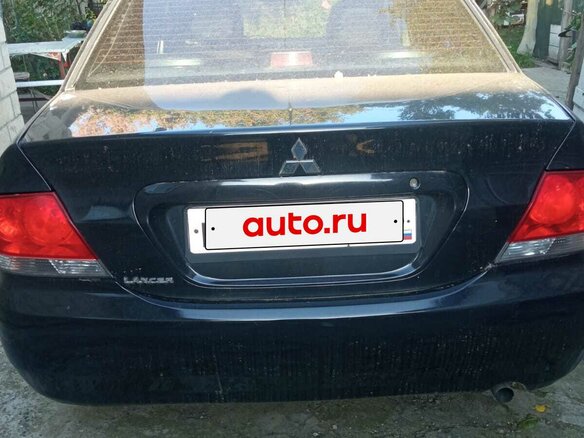 2007 Mitsubishi Lancer IX, чёрный, 505000 рублей