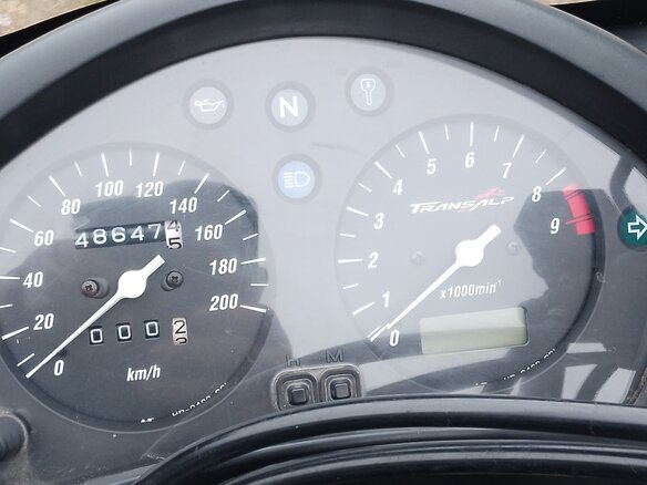 2002 Honda XL650V Transalp, чёрный, 399000 рублей - вид 5