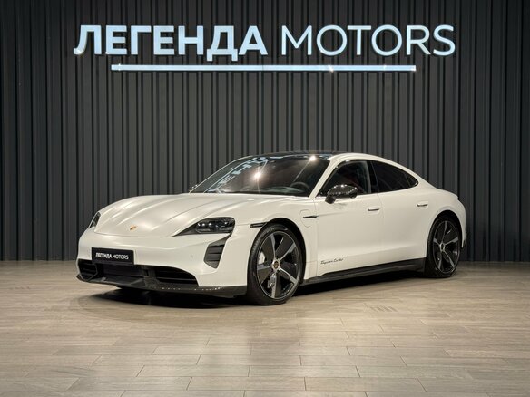 2021 Porsche Taycan Turbo I, белый, 12990000 рублей