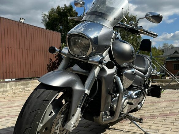 2008 Suzuki Boulevard M109R, серебристый, 800000 рублей - вид 3