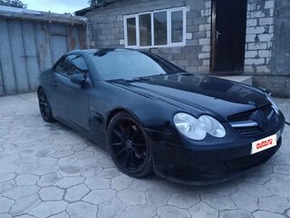 2002 Mercedes-Benz SL-Класс 500 5-speed V (R230), чёрный, 1350000 рублей, вид 1