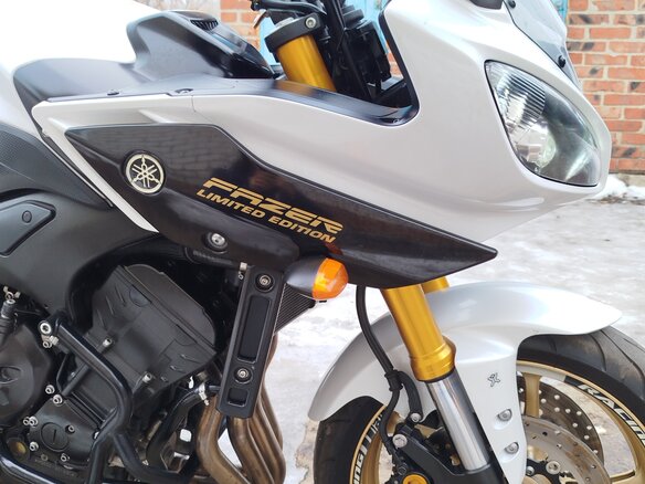 2012 Yamaha FZ8, серебристый, 800000 рублей - вид 13