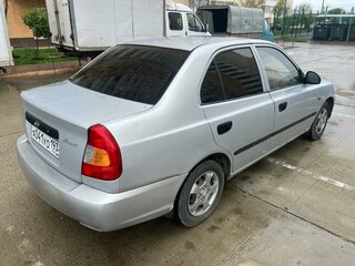 2009 Hyundai Accent ТагАЗ II, серебристый, 255000 рублей, вид 4