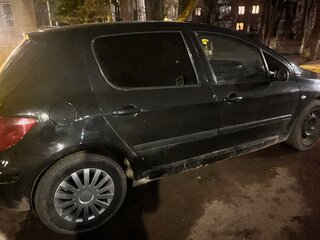 2004 Peugeot 307 I, чёрный, 95000 рублей, вид 5