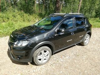 2015 Renault Sandero Stepway II, чёрный, 990000 рублей, вид 1