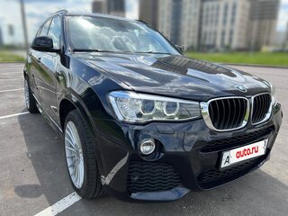 2016 BMW X3 20i xDrive II (F25) Рестайлинг, чёрный, 2200000 рублей, вид 2