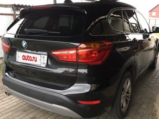 2019 BMW X1 16d sDrive II (F48), чёрный, 2350000 рублей, вид 4
