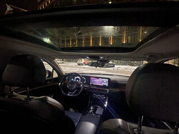 2020 Kia K5 III, синий, 3300000 рублей - вид 15