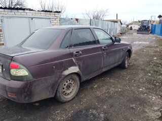 2008 Lada (ВАЗ) Priora I, пурпурный, 120000 рублей, вид 4