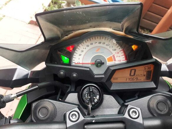 2016 Kawasaki Z 300, зелёный, 450000 рублей - вид 6