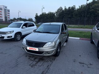 2012 Renault Logan I Рестайлинг, бежевый, 590000 рублей, вид 4